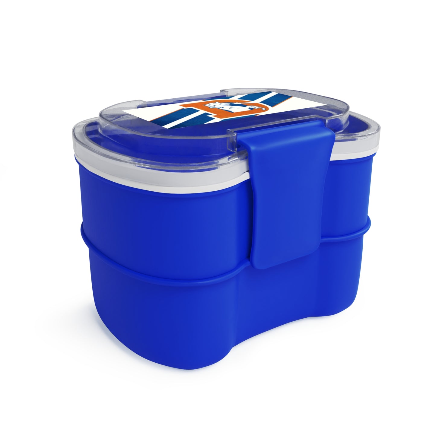 Retro Denver Broncos Two-tier Bento Box | NFL Team Lunchbox