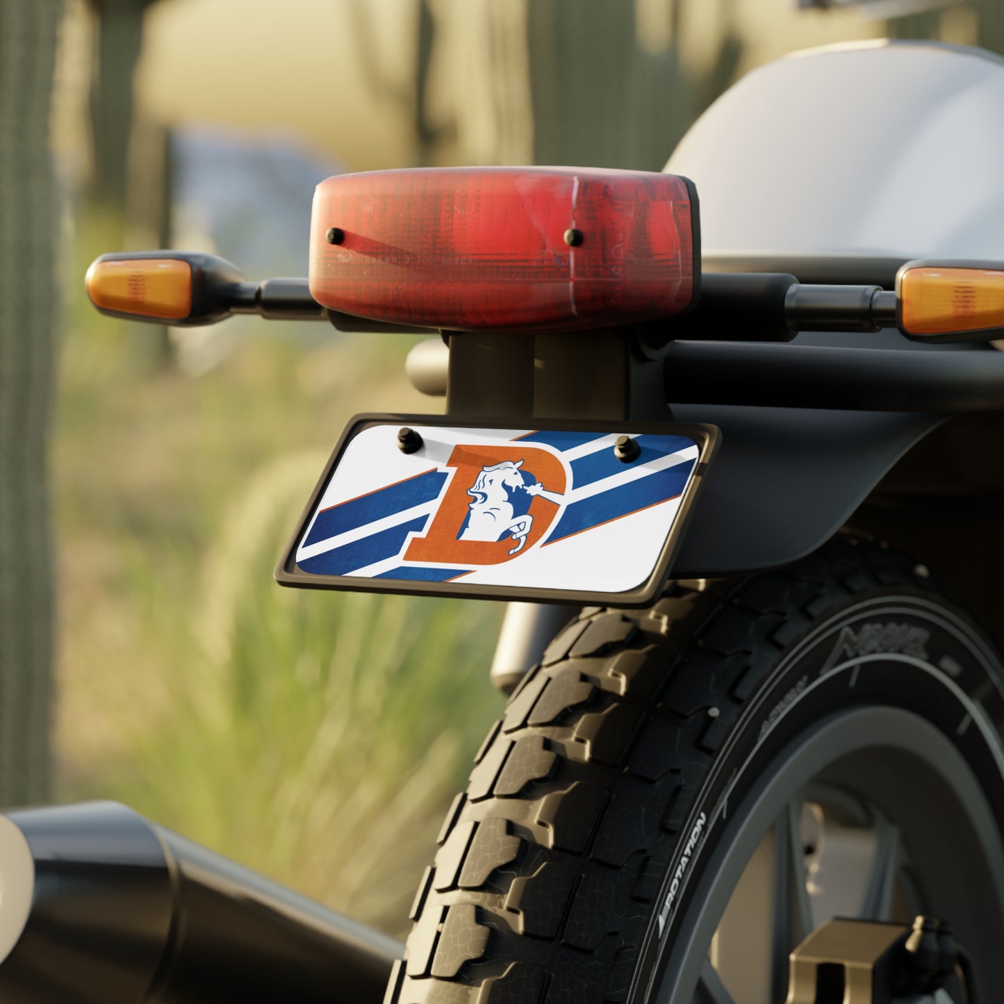 Bronco Mini License Plate