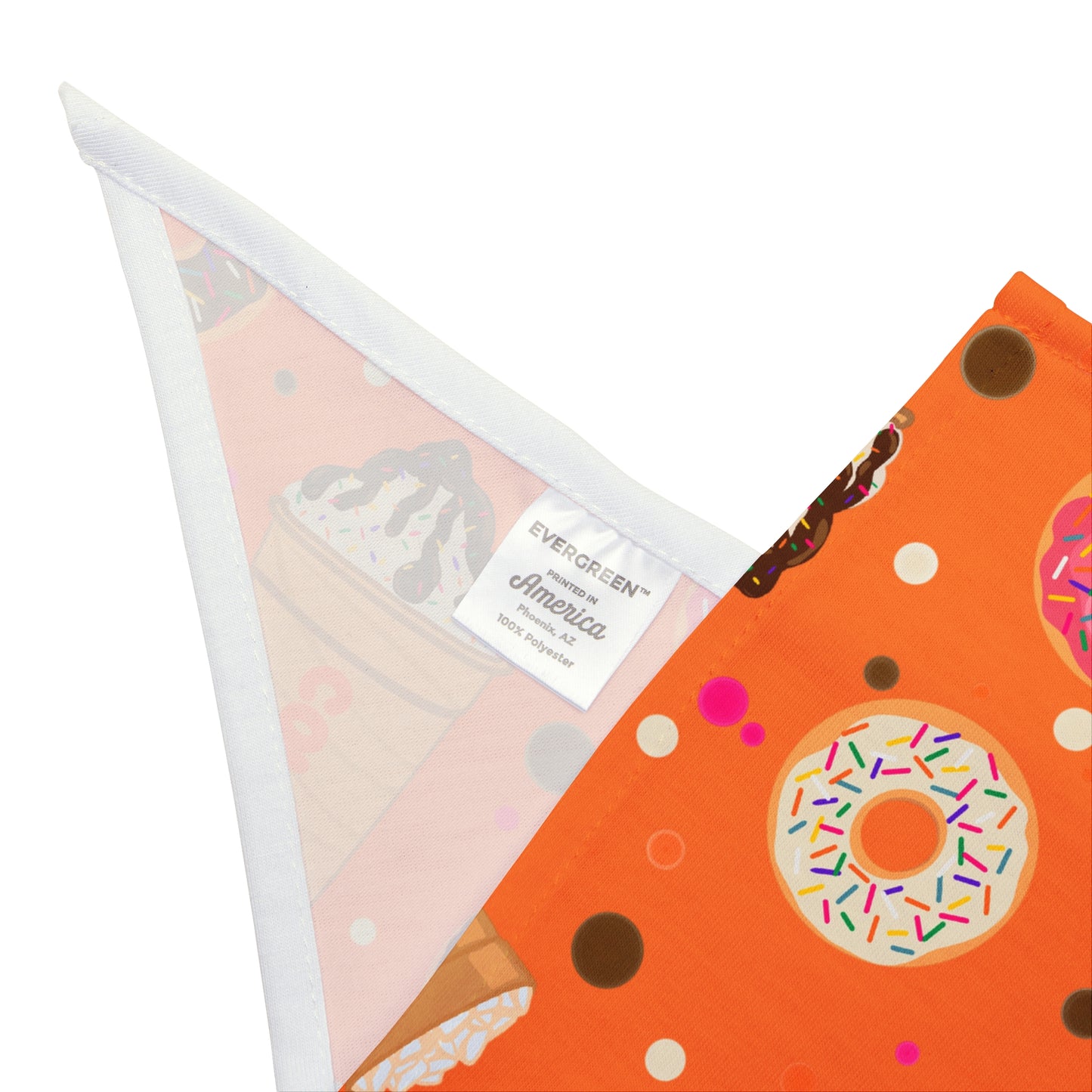 Pet Bandana - Dunkin lovers pet bandana, Dog Bandana, Cat Bandana, Pet Accessories, Gift for Pet Owners, Pet Fashion