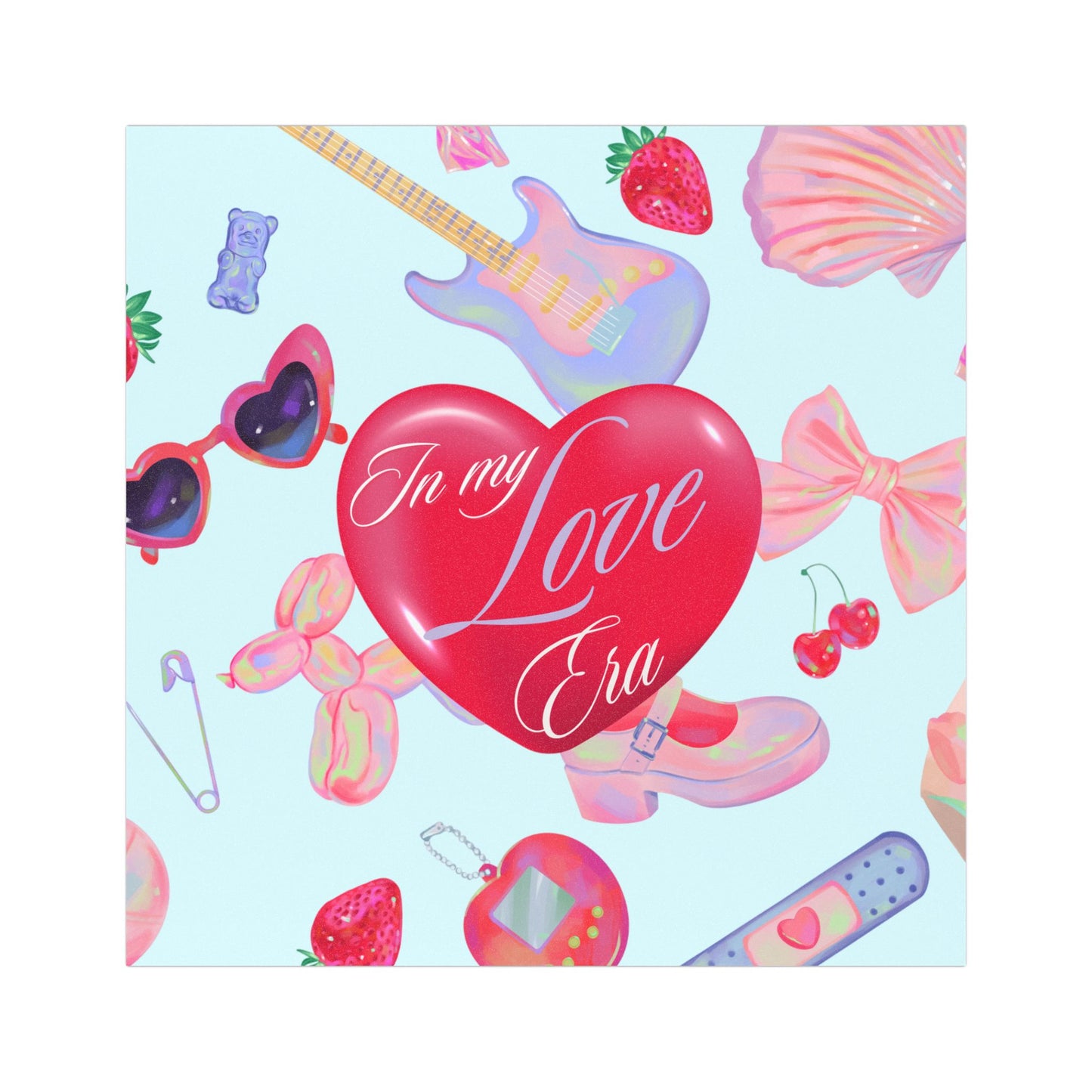 Love Era Car Magnet - Romantic Magnetic Decal for Vehicle, Heartfelt Affection Auto Decoration, Relationship Gift, Valentine's Day