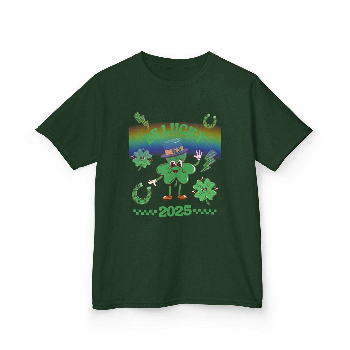 Kids T-Shirt, St Patrick's Day 2025 Lucky Charms, Shamrock Youth Tee, Children's Clothing, Irish Holiday Shirt