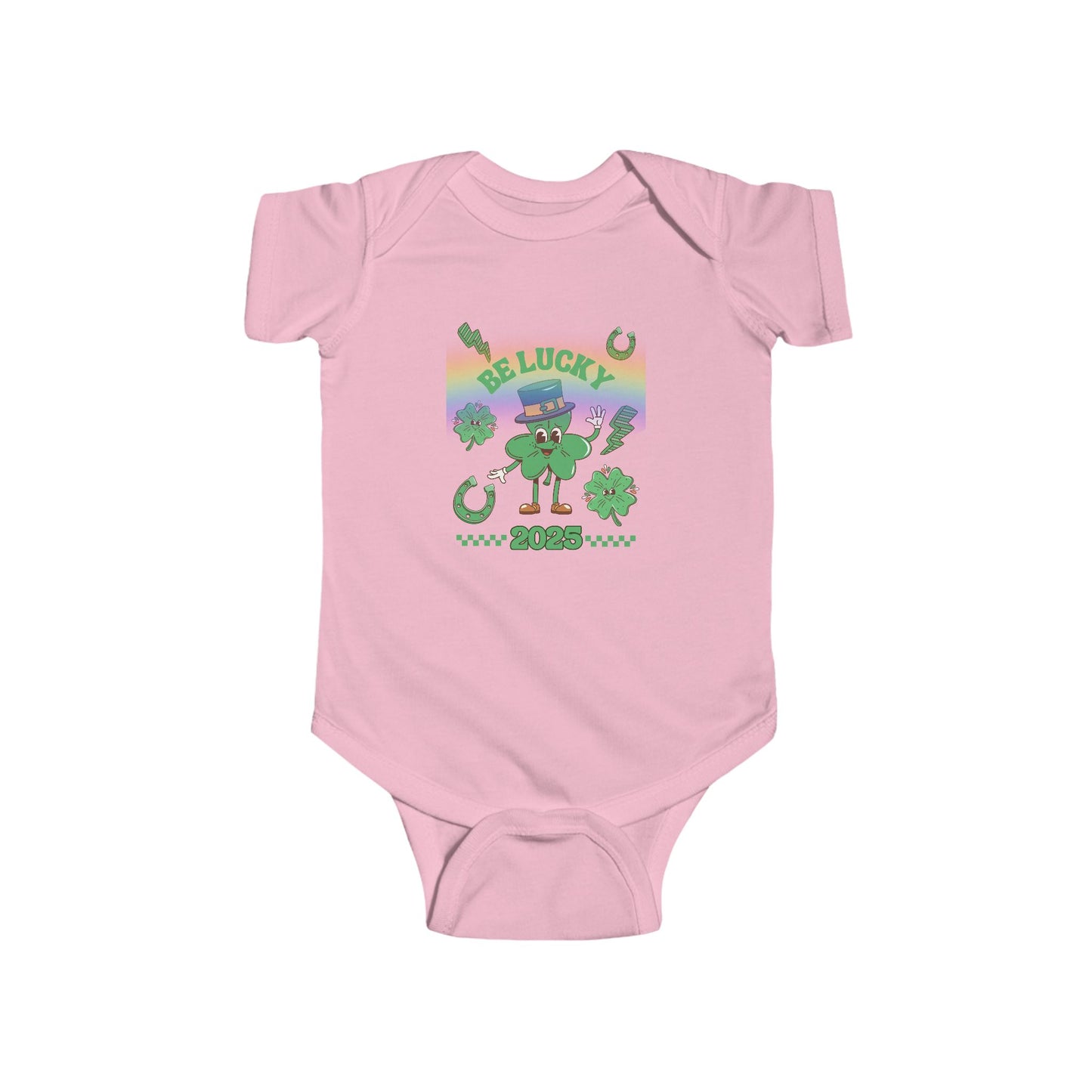 Infant Bodysuit, Saint Patrick's Day 2025 Lucky Charms, Baby One-Piece, Holiday Baby Outfit, Irish Baby Clothes, St Paddy's Day Onesie