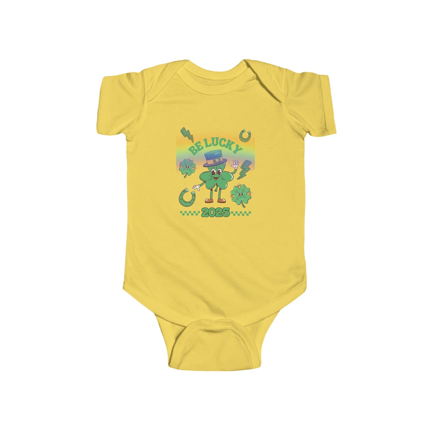 Infant Bodysuit, Saint Patrick's Day 2025 Lucky Charms, Baby One-Piece, Holiday Baby Outfit, Irish Baby Clothes, St Paddy's Day Onesie