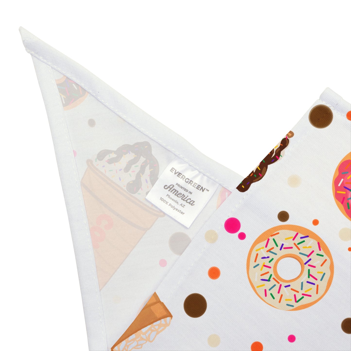 Pet Bandana - Dunkin lovers pet bandana, Dog Bandana, Cat Bandana, Pet Accessories, Gift for Pet Owners, Pet Fashion