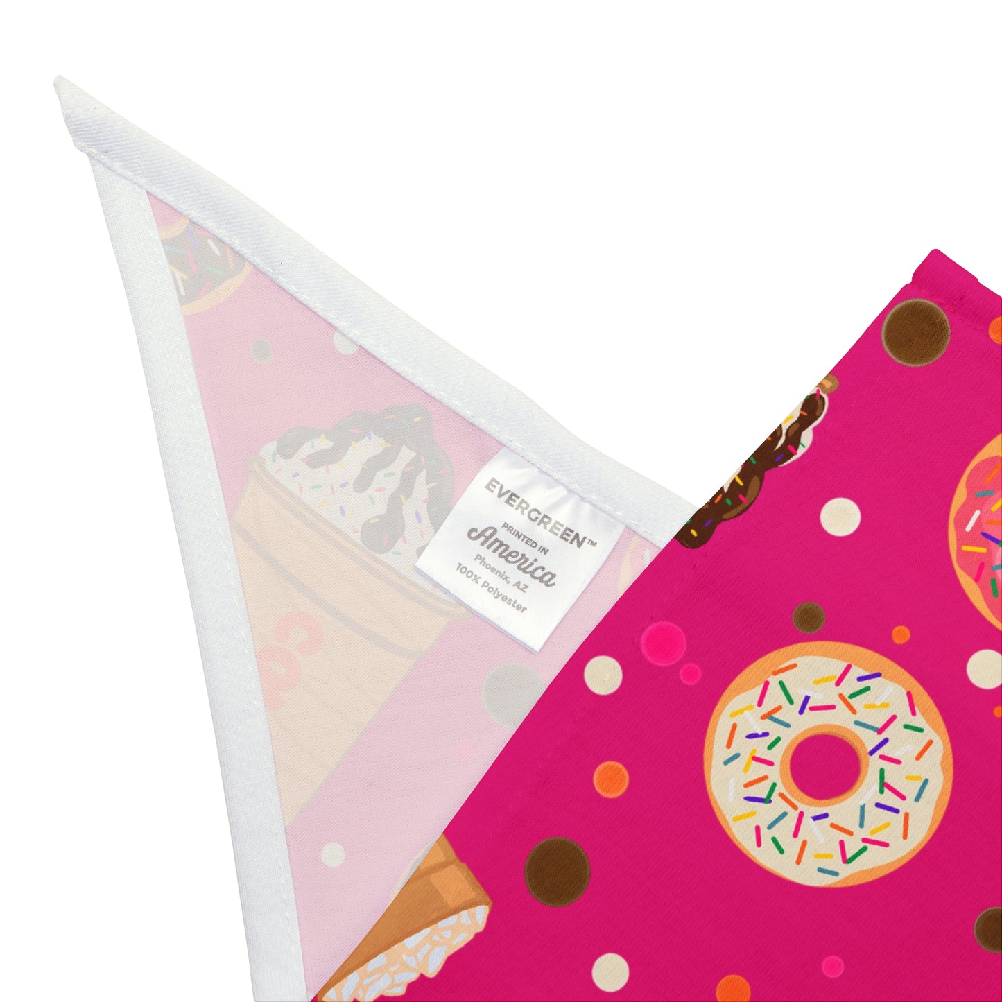 Pet Bandana - Dunkin lovers pet bandana, Dog Bandana, Cat Bandana, Pet Accessories, Gift for Pet Owners, Pet Fashion