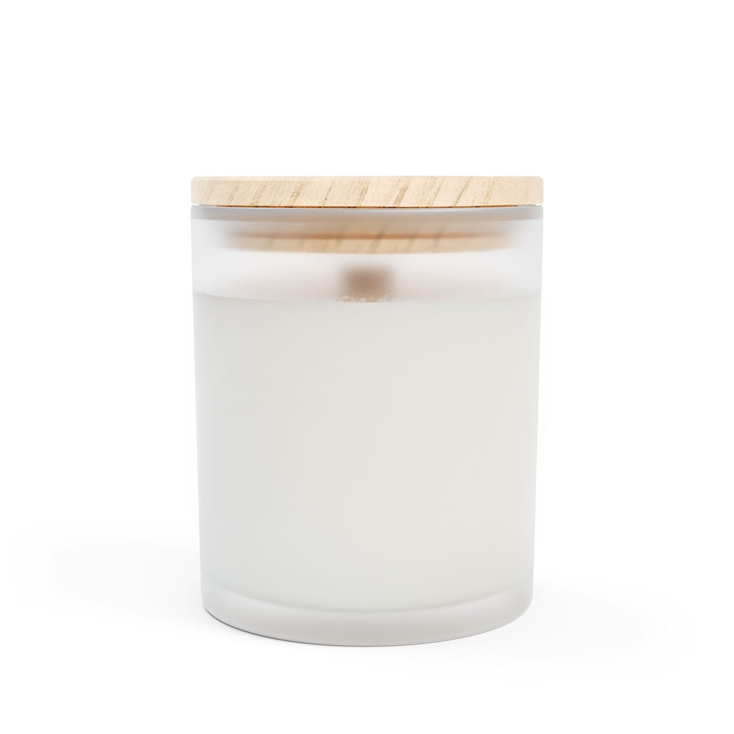 Frosted Glass Candle, Mystic Candle, Boho Home Decor, Witchy Gift, Aromatherapy Candle