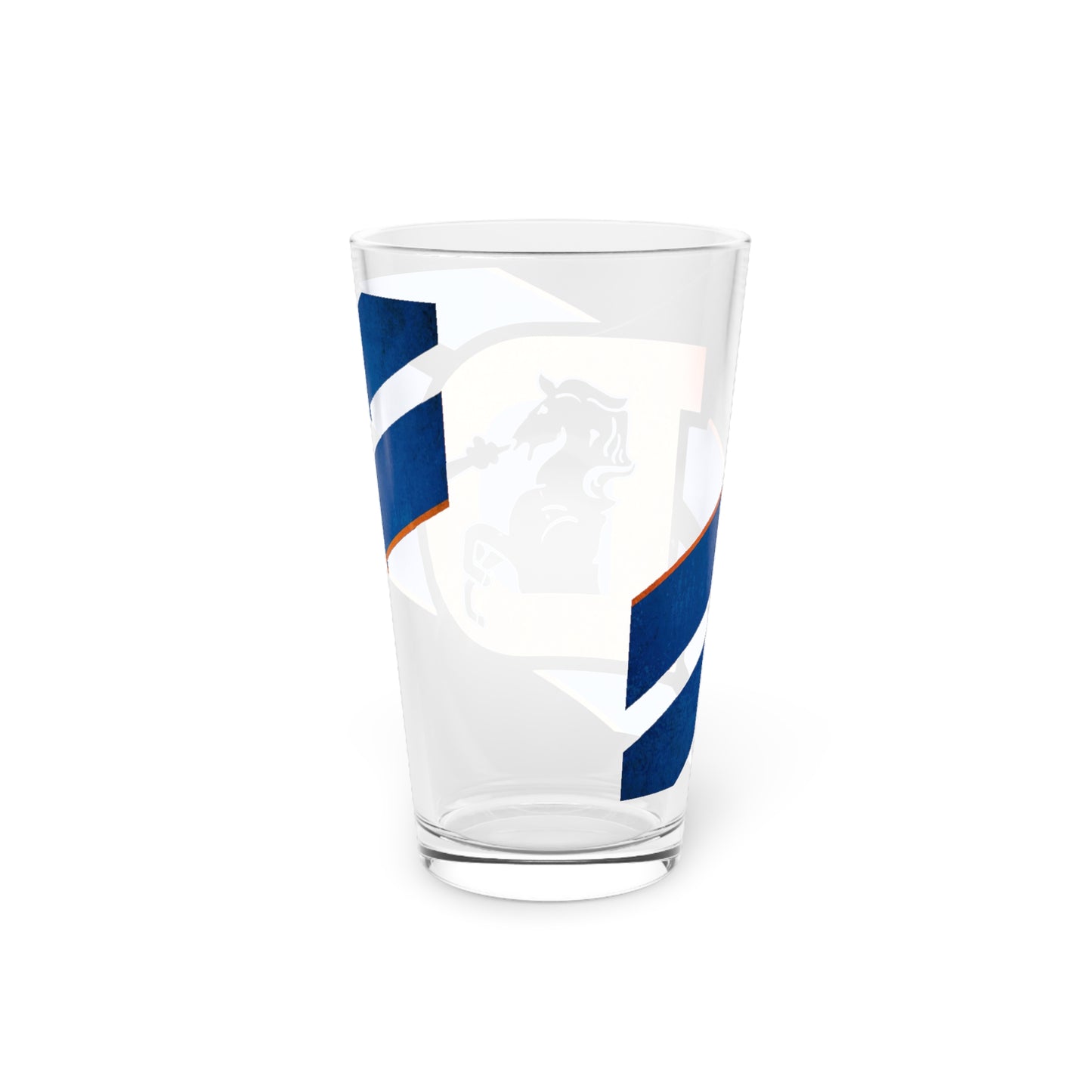 Bronco Pint Glass, 16oz
