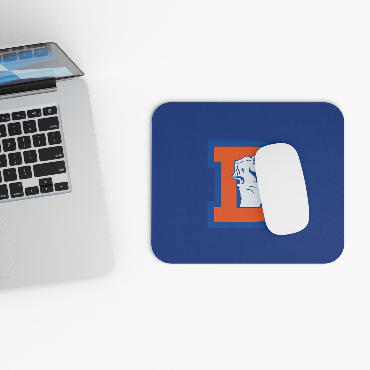 Retro Denver Broncos Mouse Pad | Rectangle