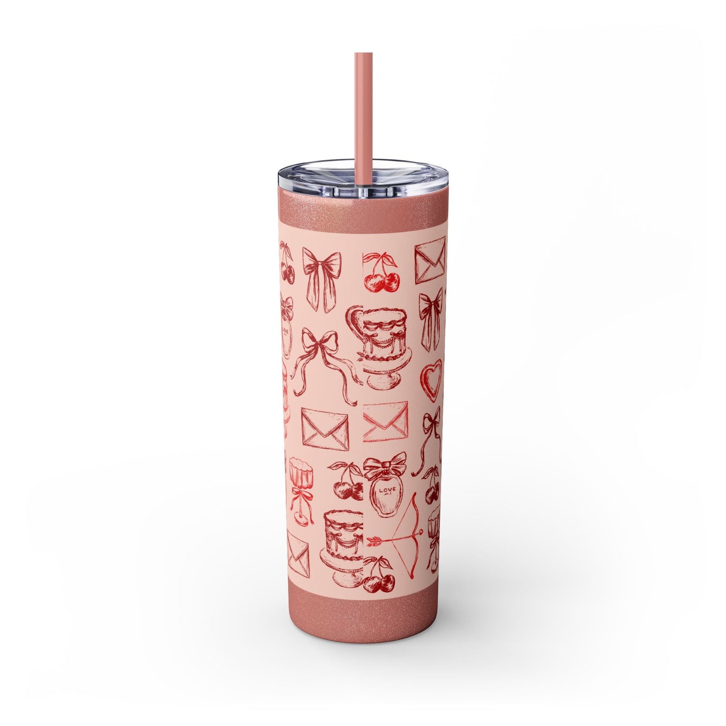 She's Magic Skinny Tumbler with Straw, 20oz