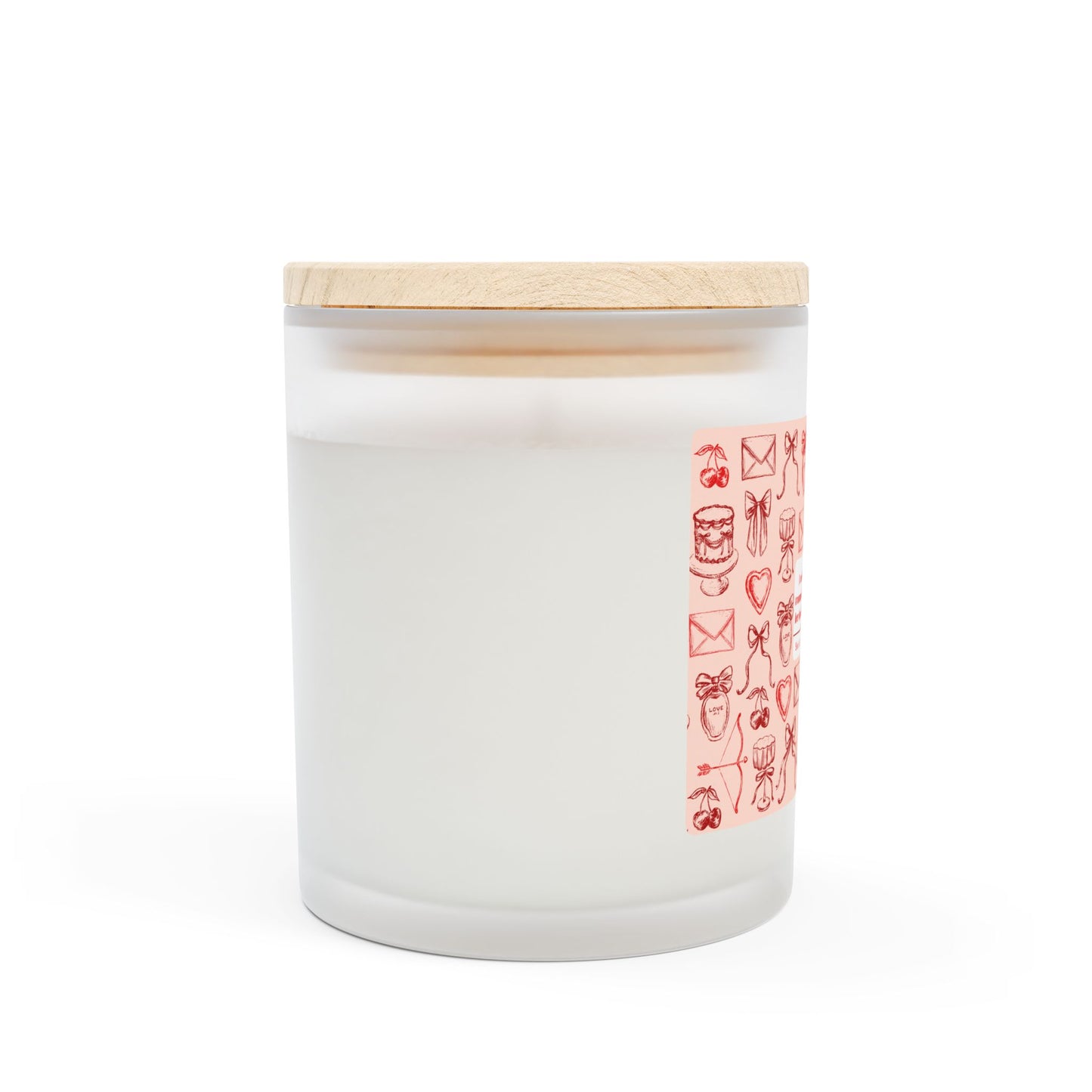 Frosted Glass Candle, Mystic Candle, Boho Home Decor, Witchy Gift, Aromatherapy Candle