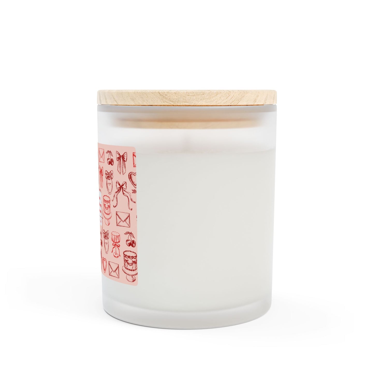 Frosted Glass Candle, Mystic Candle, Boho Home Decor, Witchy Gift, Aromatherapy Candle