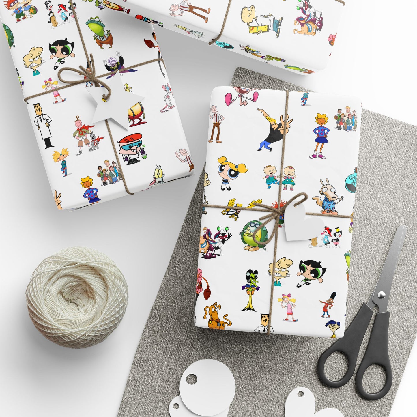 90's Kid's Favorite Cartoon wrapping papers