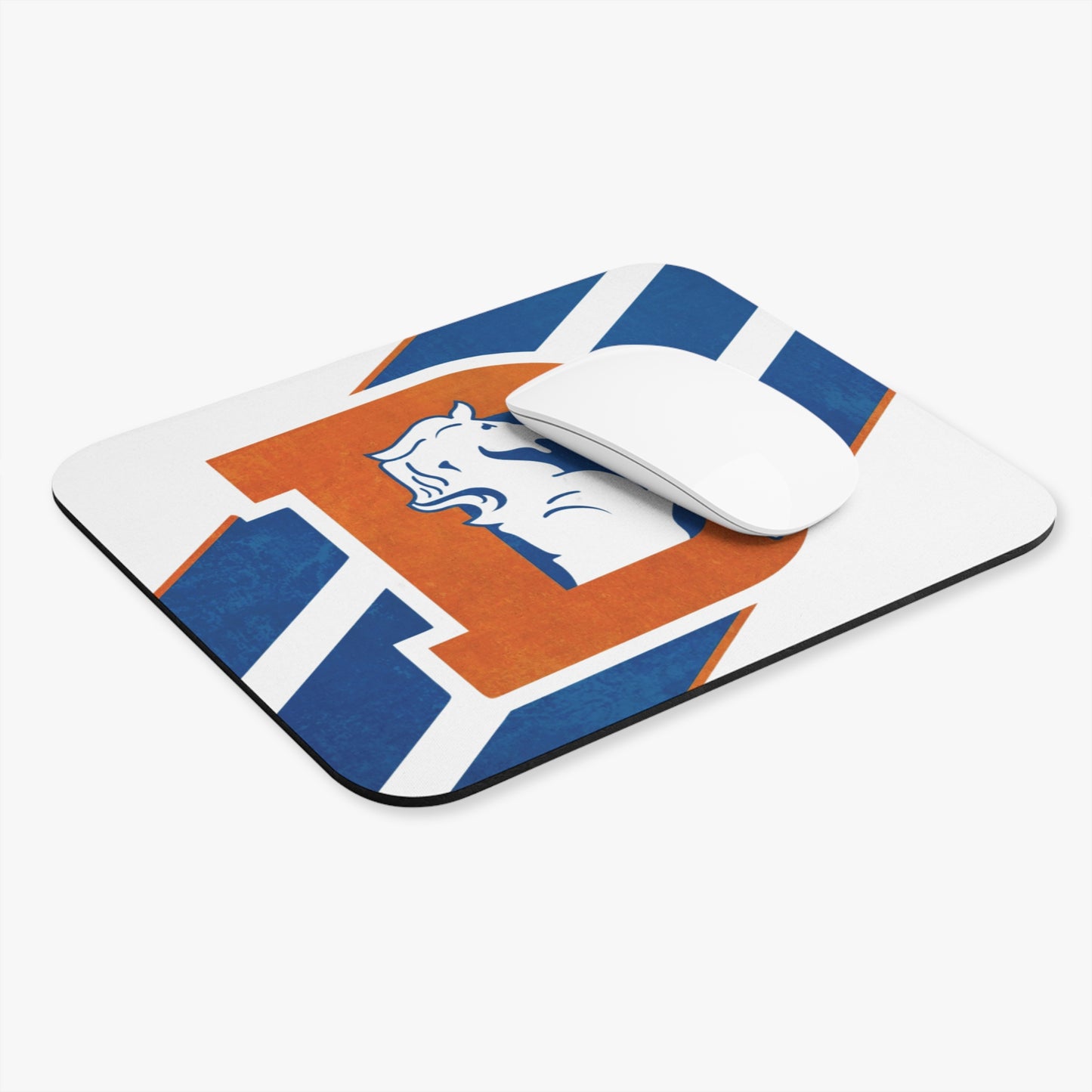 Retro Denver Broncos Mouse Pad | Rectangle