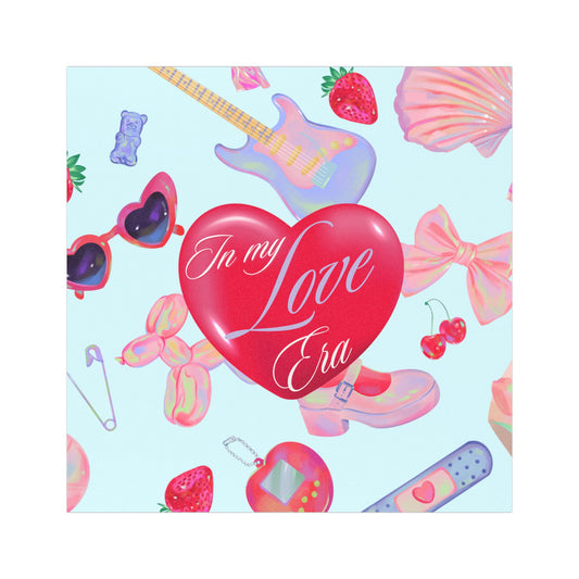 Love Era Car Magnet - Romantic Magnetic Decal for Vehicle, Heartfelt Affection Auto Decoration, Relationship Gift, Valentine's Day