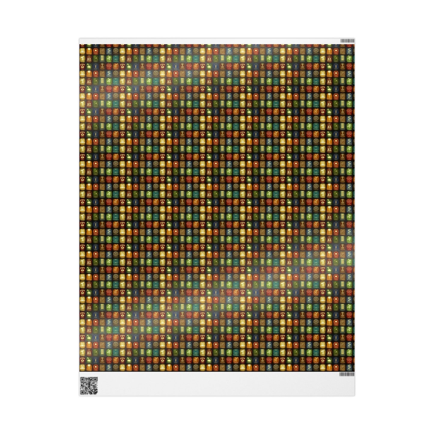 Science Pattern Wrapping Papers | Gift Wrap for Science Fans, Chemistry Icons