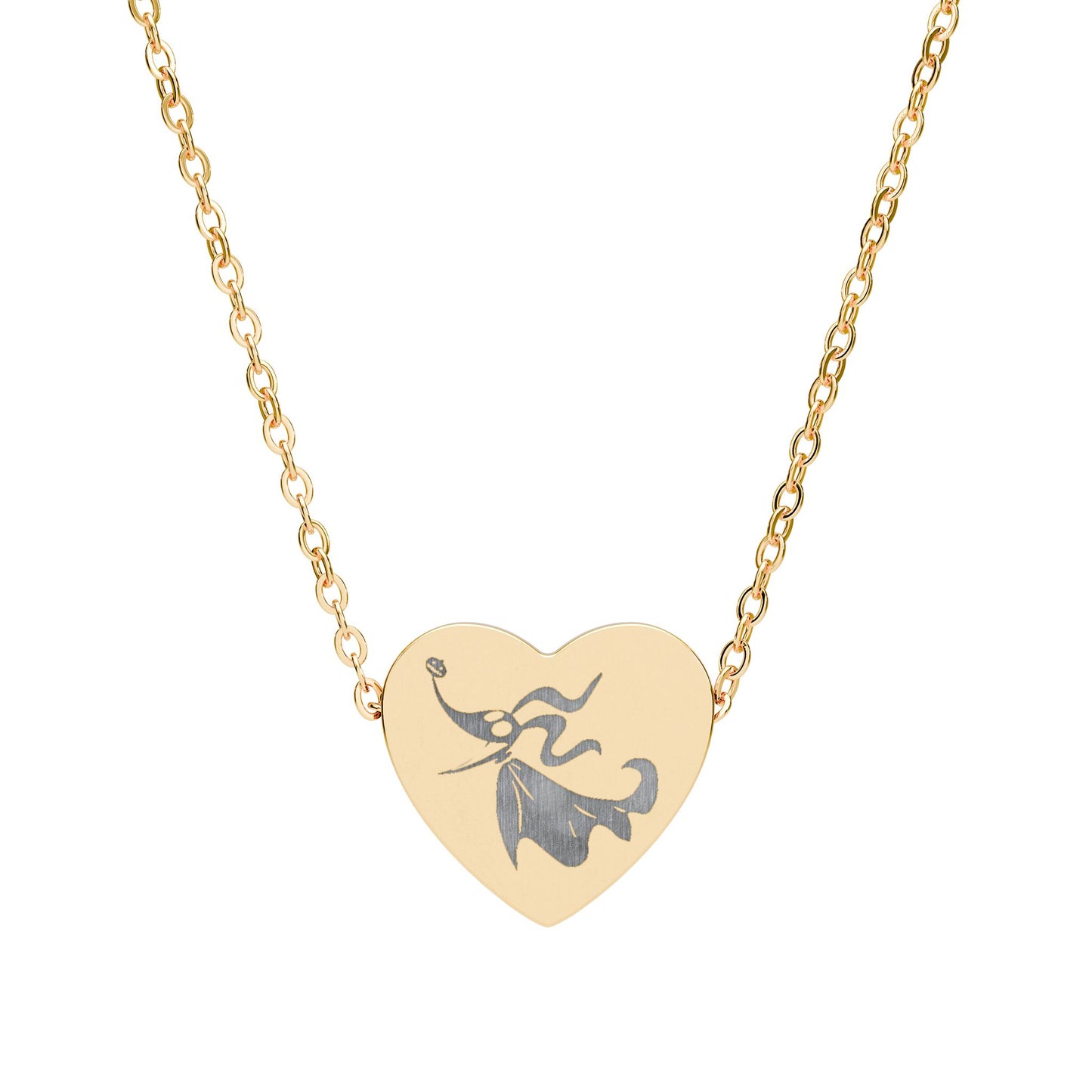 Zero the Dog Heart Necklace, Engraved Pendant | Personalized Pet Memorial