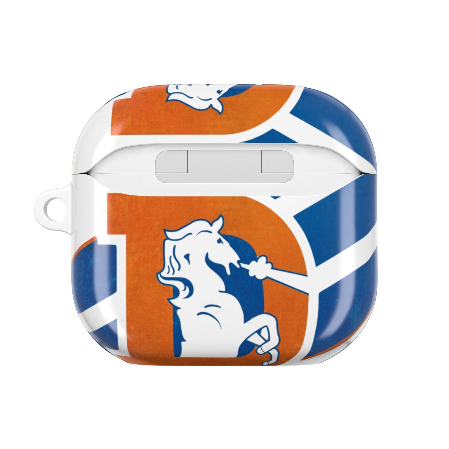 Denver Broncos Retro Stripe AirPod Case | Vintage NFL Logo