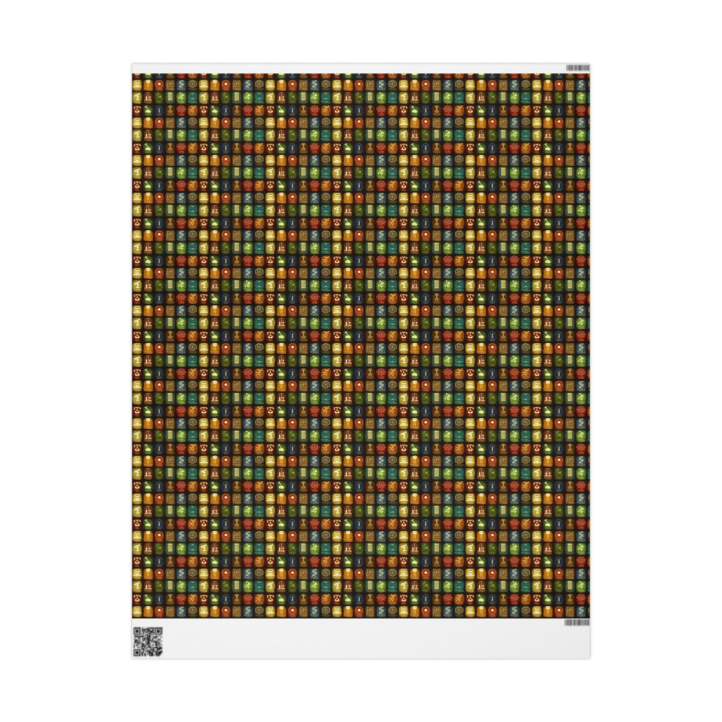 Science Pattern Wrapping Papers | Gift Wrap for Science Fans, Chemistry Icons