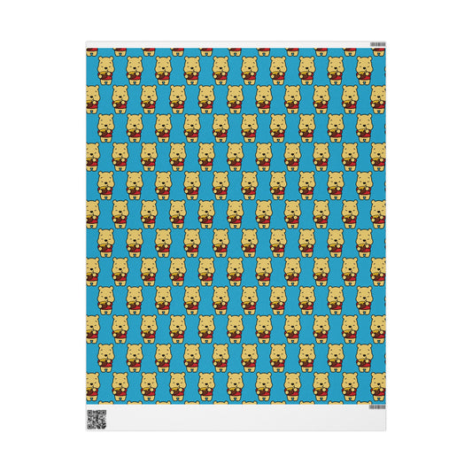 Winnie the Pooh Hunny Pot wrapping papers