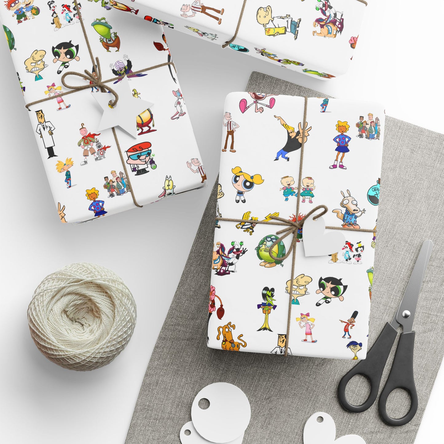 90's Kid's Favorite Cartoon wrapping papers