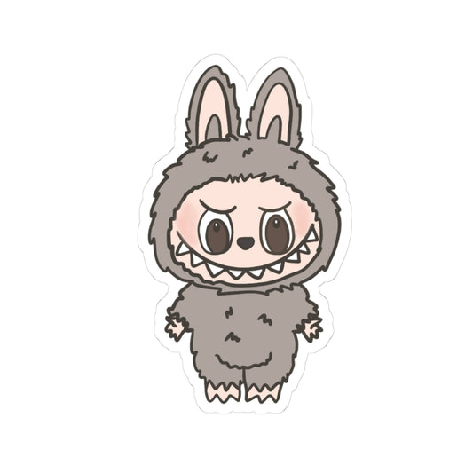 Sesame Seed Labubu Monster Kiss-Cut Stickers