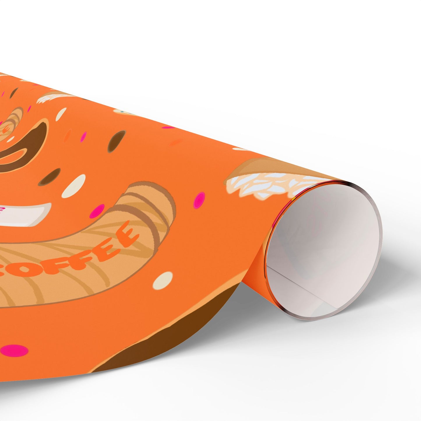 Dunkin Lovers gift wrap Wrapping Papers | Coffee Donut Pattern