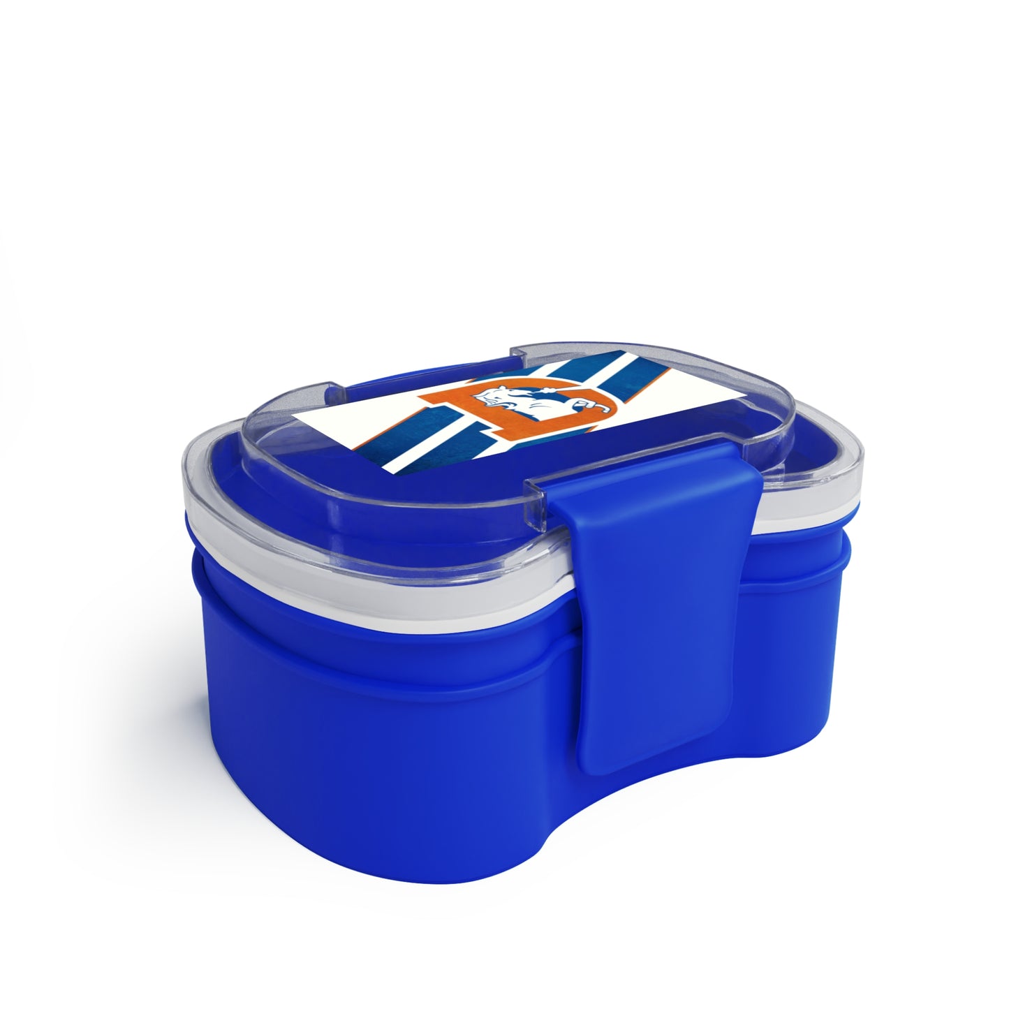 Retro Denver Broncos Two-tier Bento Box | NFL Team Lunchbox