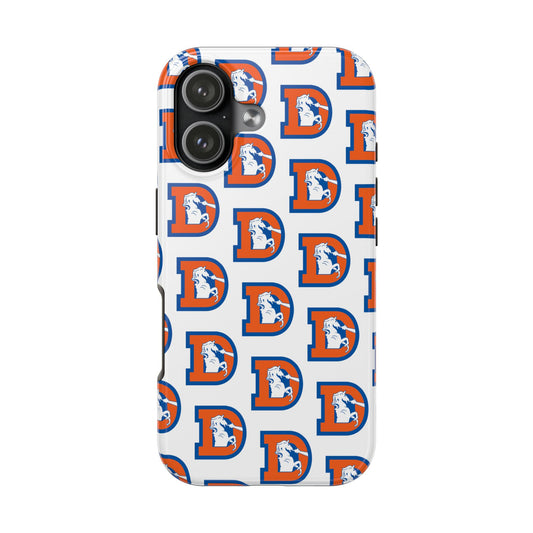 Retro Denver Broncos Tough Phone Case | Vintage NFL Logo, Team Fan