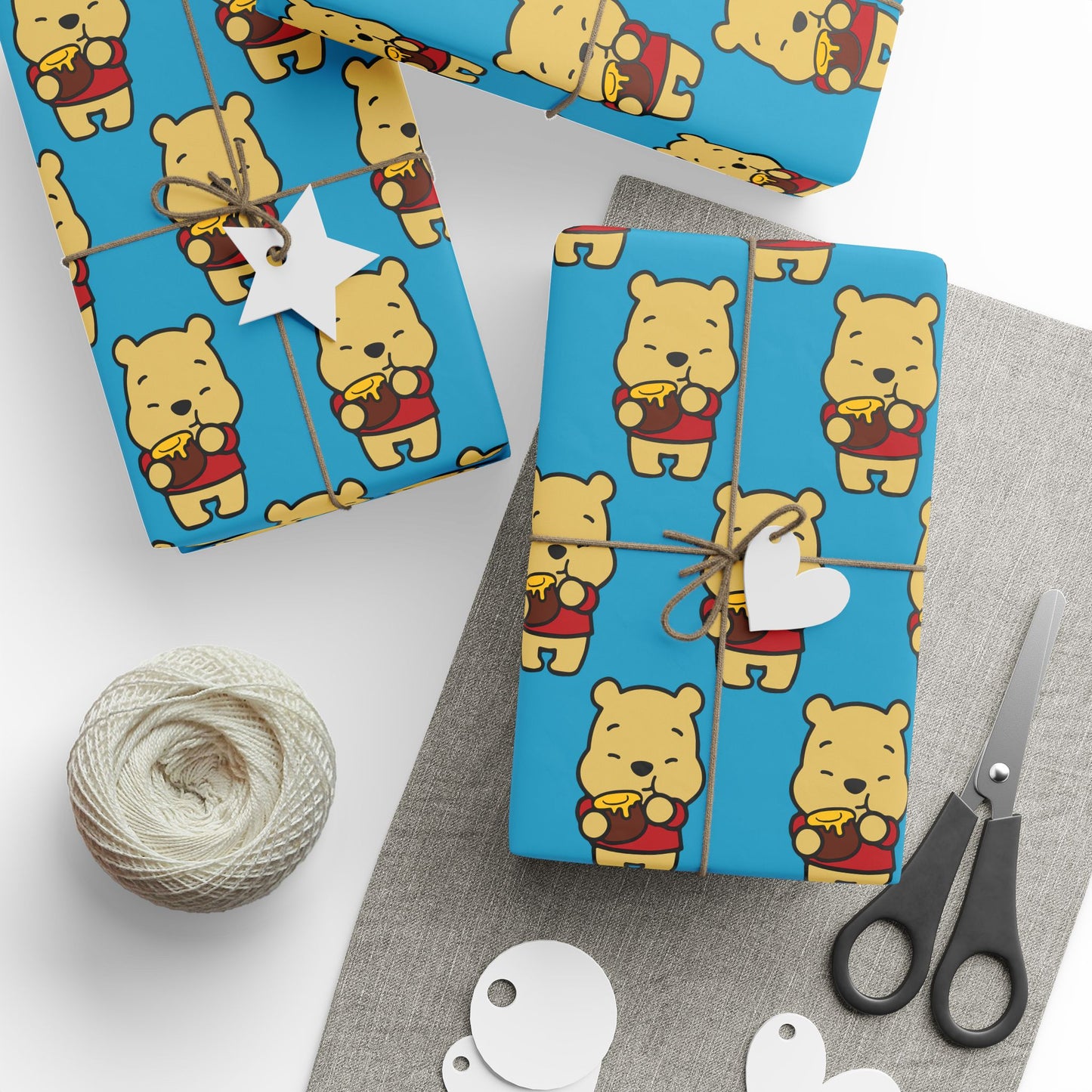 Winnie the Pooh Hunny Pot wrapping papers