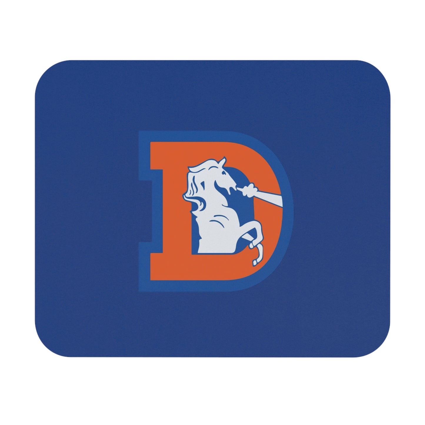 Retro Denver Broncos Mouse Pad | Rectangle