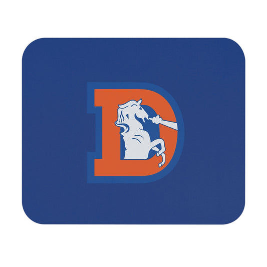 Retro Denver Broncos Mouse Pad | Rectangle