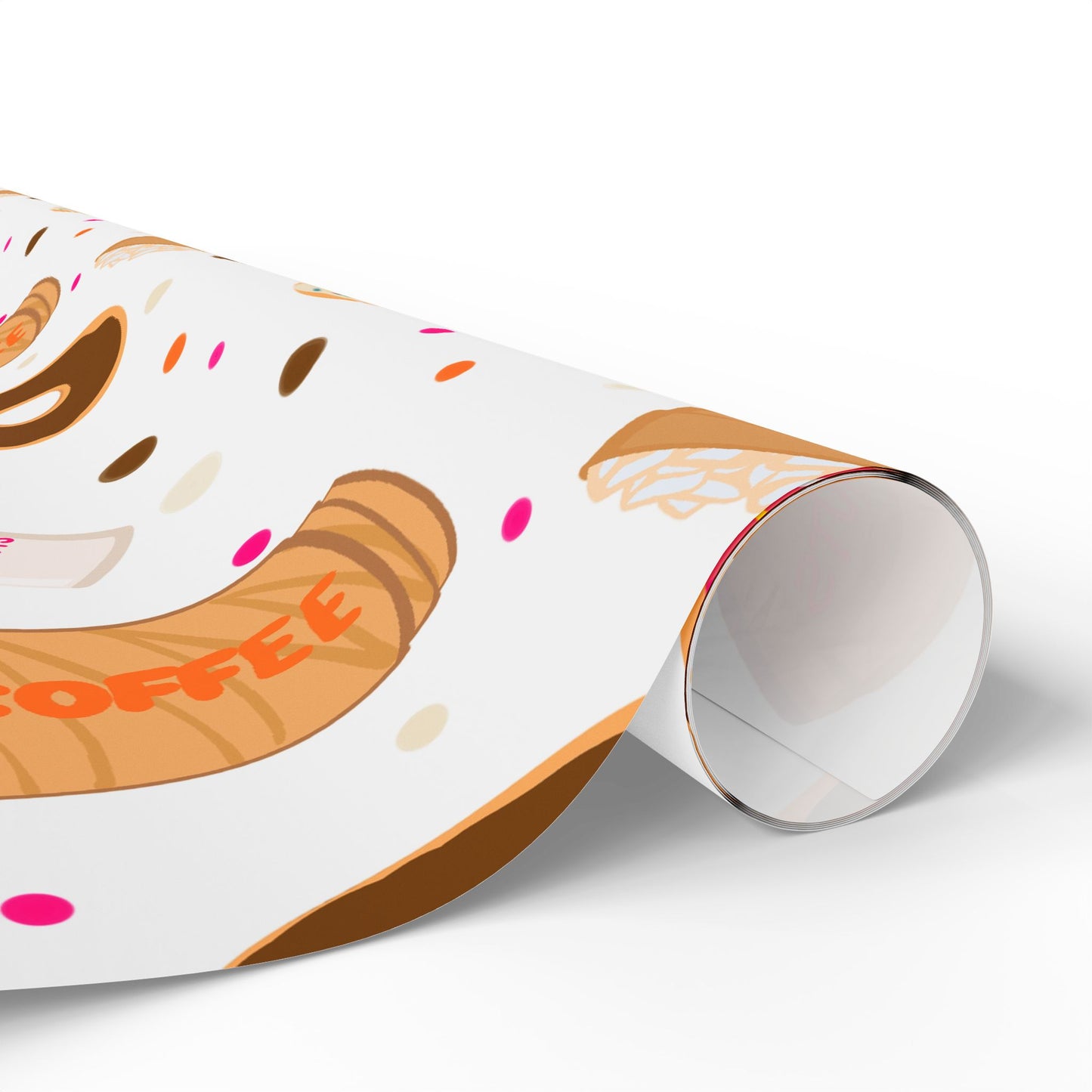 Dunkin Lovers gift wrap Wrapping Papers | Coffee Donut Pattern