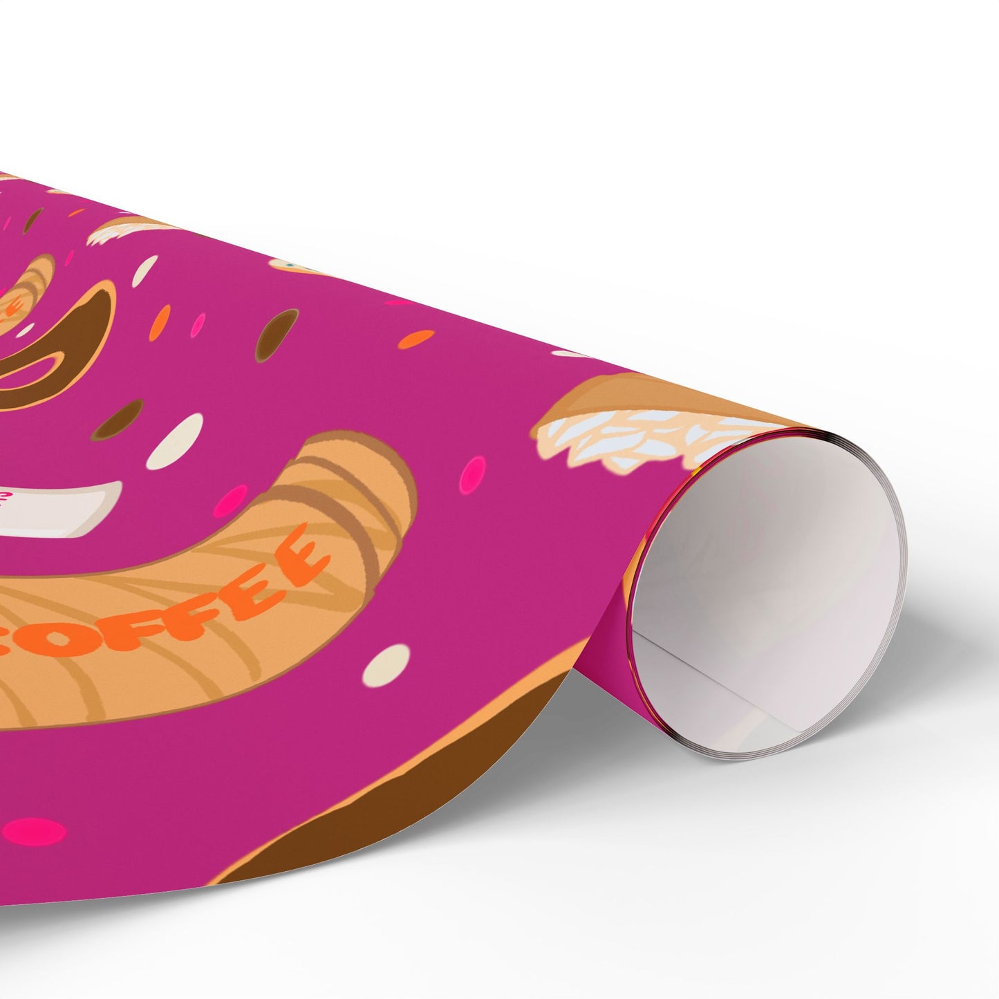 Dunkin Lovers gift wrap Wrapping Papers | Coffee Donut Pattern