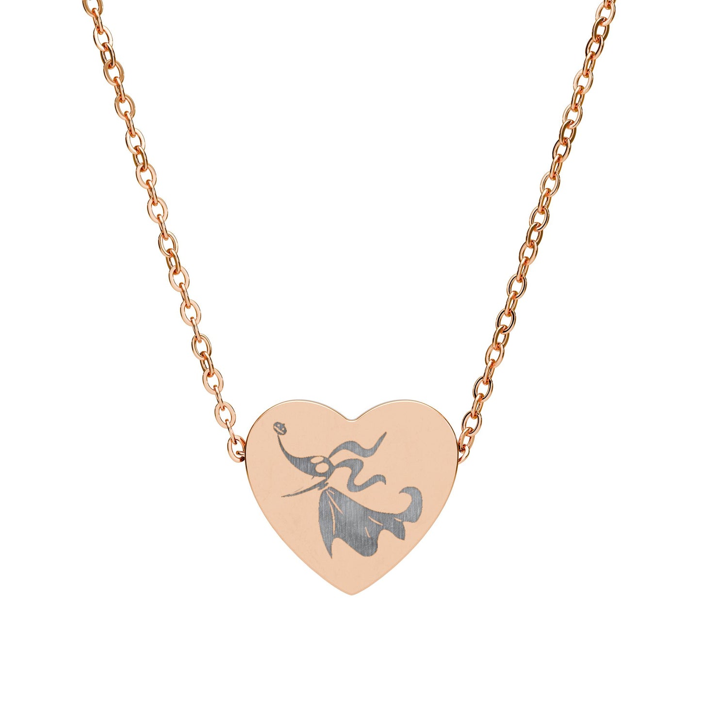 Zero the Dog Heart Necklace, Engraved Pendant | Personalized Pet Memorial