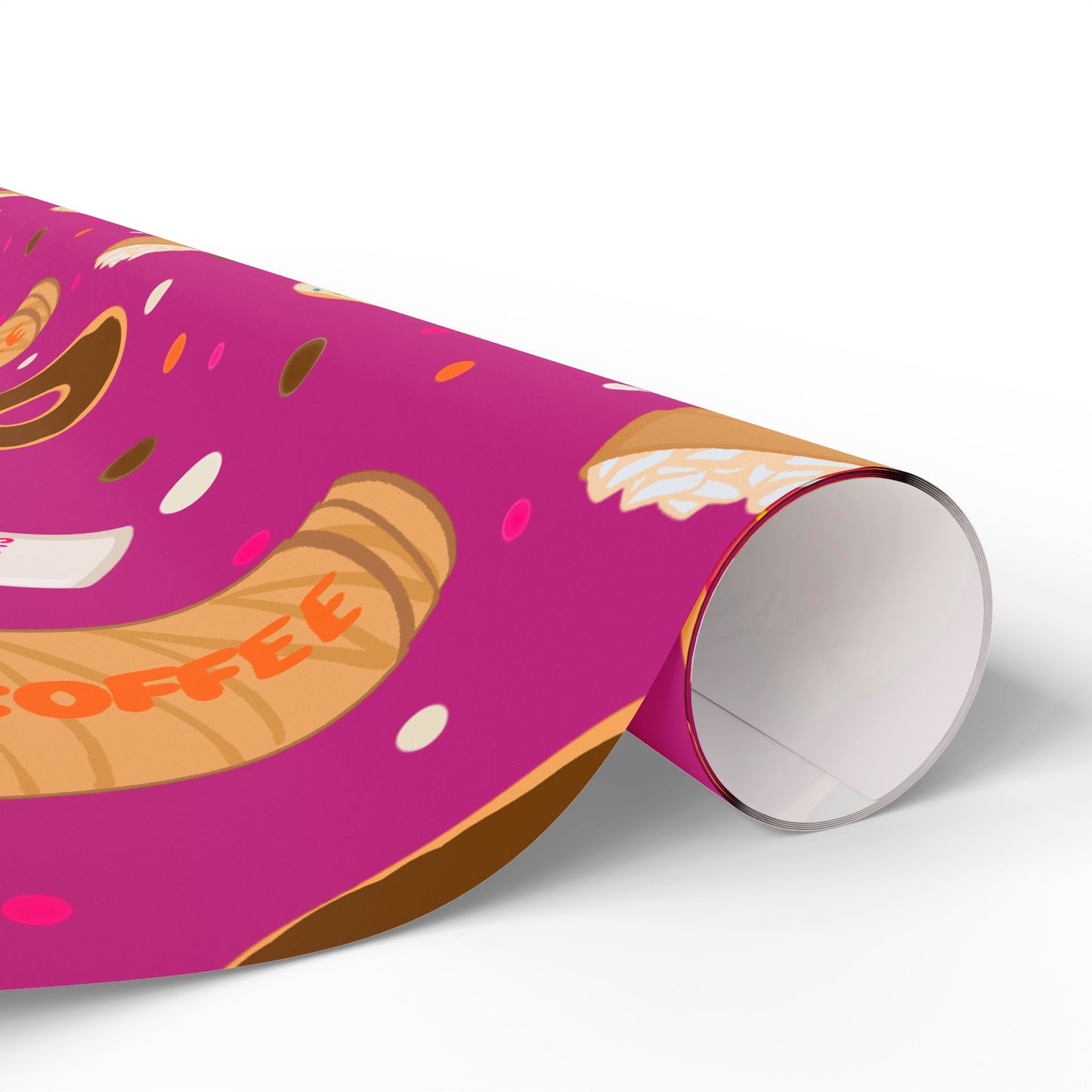 Dunkin Lovers gift wrap Wrapping Papers | Coffee Donut Pattern